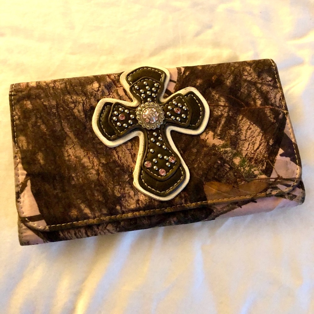 Pink Camo Wallet